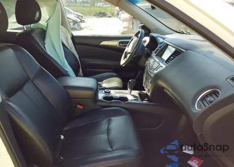 2017 Nissan Pathfinder Sl z USA, uszkodzony, nr VIN 5N1DR2MMXHC610171